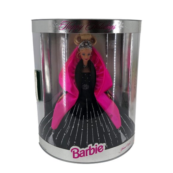 Barbie Toys Barbie Black Pink Holiday Fashion Doll Girls Classic M 659755c18bb2e22e6473c74c